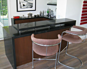 Wet Bar designed and built by Cactus, Inc.