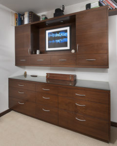 Custom built-in cabinets by Cactus, Inc.